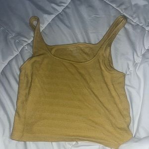 American eagle yellow tank top